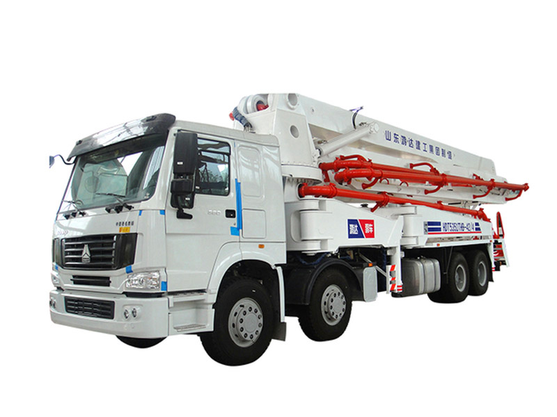 42m concrete boom pump truck
